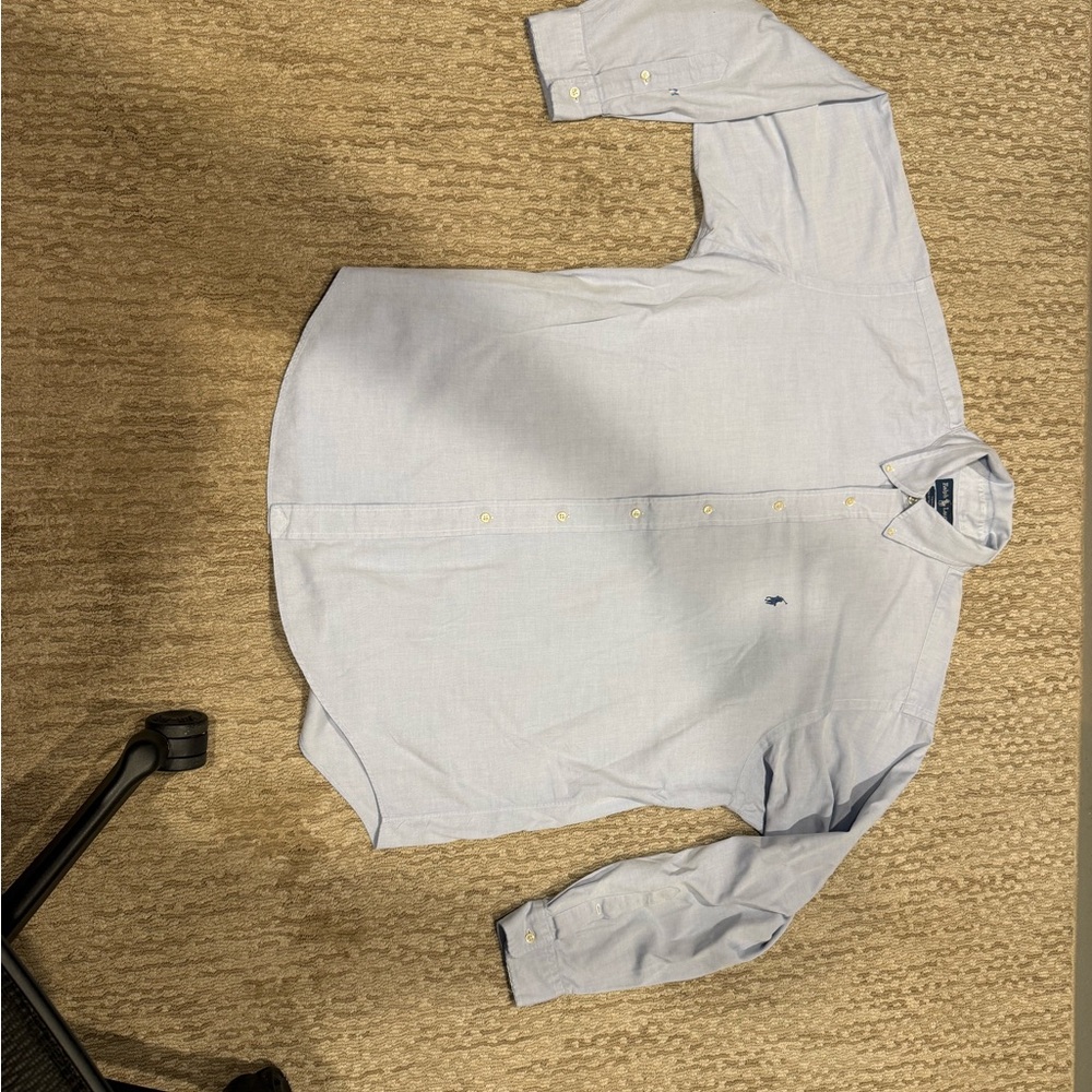 Ralph Lauren Light Blue Casual Button Down Shirt ( 294)